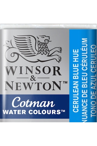 Winsor & Newton Cotman Yarım Tablet Suluboya N 139 Ceruelan Blue