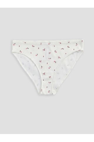 Lcw Dream Ekru Çiçekli Bikini Külot 2'li