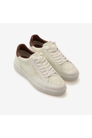 Guess Erkek Spor & Sneaker Ayakkabı Fmjyu2fap12 Beyaz