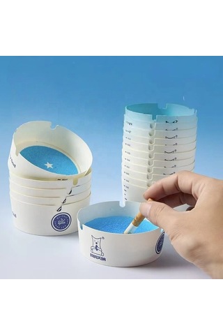 25pcs Tek Kullanımlık Jel Küllük Bx40