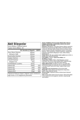 Bigjoy Sports Detox Plus 60 Kapsül