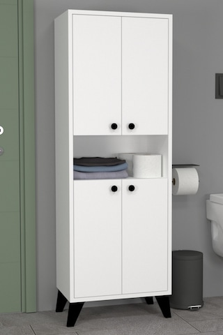 Kuzey Banyo Dolabı Beyaz