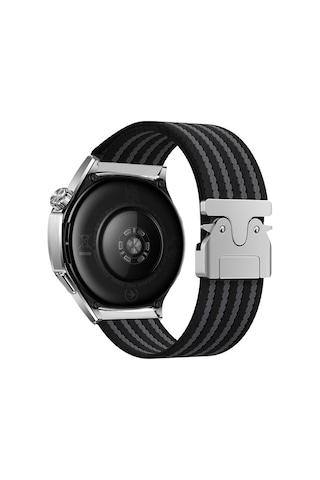 Gear S3 Ecrz Krd-133 22mm Naylon Kumaş Hasır Örgülü Kordon - Yeşil