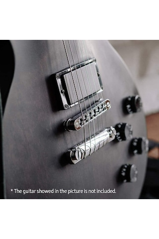 Xindoker Mx0310d Elektro Gitar Humbucker Pikap Seti, İki Adet Kapalı Çift Bobinli, Siyah Renkli, Plastik Ve Elektronik Bileşenler