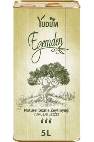 Yudum Ege Naturel Sızma Zeytinyağı 5 L