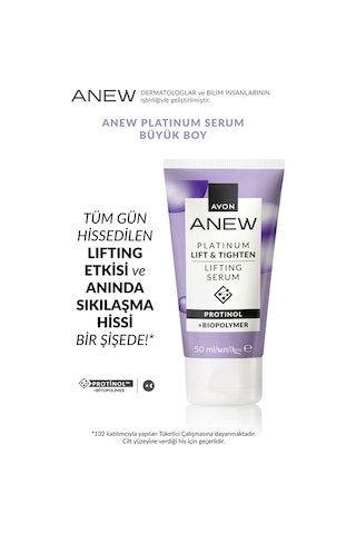 Platinum Lifting Ve Sıkılaştırma Etkili Serum Bu Yu K Boy 50ml İkili Paket