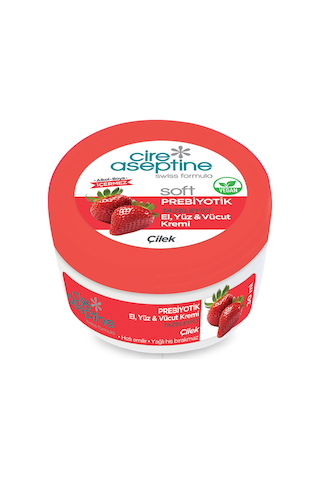 Cire Aseptine Soft Prebiyotik Çilek El Yüz Ve Vücut Kremi 30 Ml Cire Aseptine Soft Prebiyotik Çilek El Yüz Ve Vücut Kremi 30 Ml
