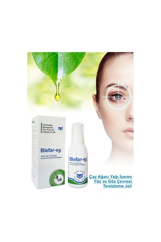 Blefar-Ex Göz Çevresi Şampuanı 100 ML