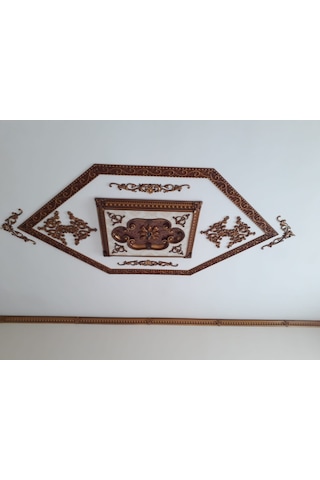 Decogold Kahve Eskitme Papatya Motif 10 65 Cm