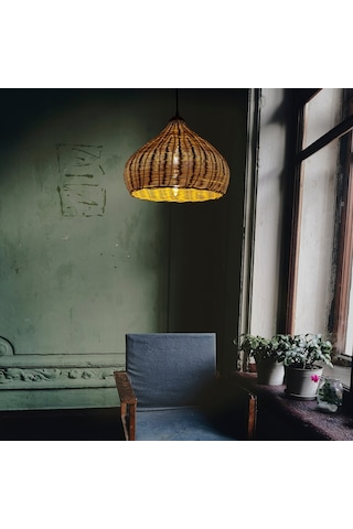 Rattan Avize: Cotton 40Cm