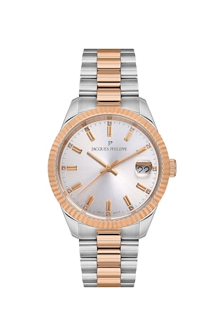 Jpqls247328rg Jacques Phılıppe Kadın Kol Saati Gümüş - Rose Gold