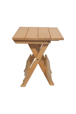 Açılır Kapanır Ahşap Tabure 35 Cm Şık Ve Dayanıklı Natural