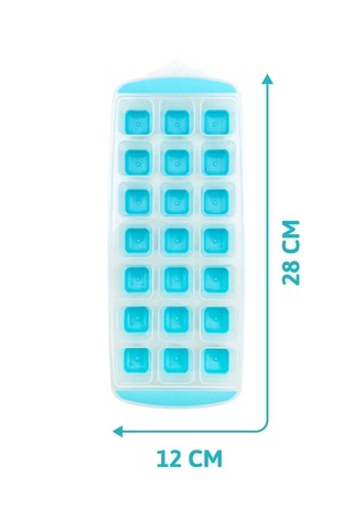 Valletta Materazzi 21 Bölmeli Silikon Tabanlı Ergonomik Buzluk