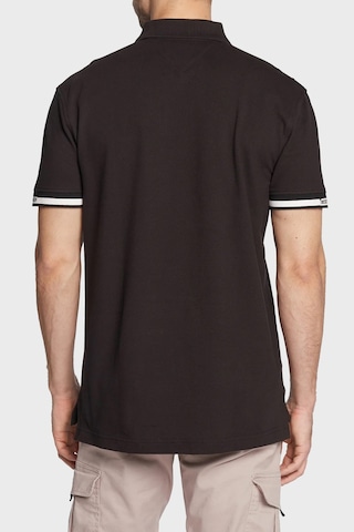 Tommy Hilfiger Tommy Jeans Erkek Polo T Shirt DM0DM15751 BDS SİYAH Siyah