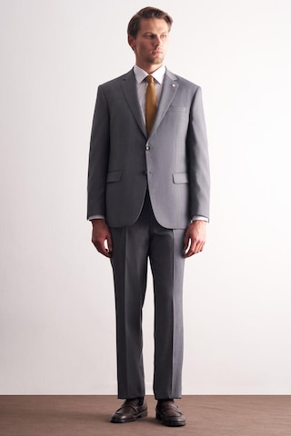 İmza Sütlü Kahverengi Mono Yaka Kendinden Desenli Esnek Bel 4 Drop Comfort Fit Takım Elbise 1001255169 Sütlü Kahverengi