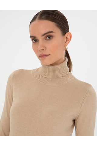 Pierre Cardin Kadın Bej Kazak /triko 50315747-vr011 Bej