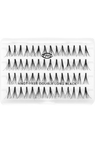 Eyes Tekli Kirpik Topuzsuz Gür Long Siyah-33