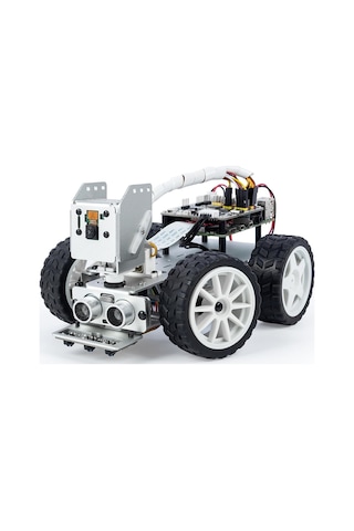 Sunfounder Picar-x Aı Video Robot Araba Kit Raspberry Pi 5/4/3b+/3b İle Chatgpt-4o, Ses Kontrolü Görüntü Tanıma Akıllı Oyuncaklar