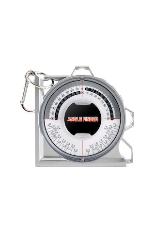 Maiyame Magnetik Açı Ölçer - Hafif Abs Malzeme, Çift Seviye Balonu Ve Geri Tarafta Karşılaştırma Tablosu, Konstrüksiyon Ve Tesisat İşleri İçin