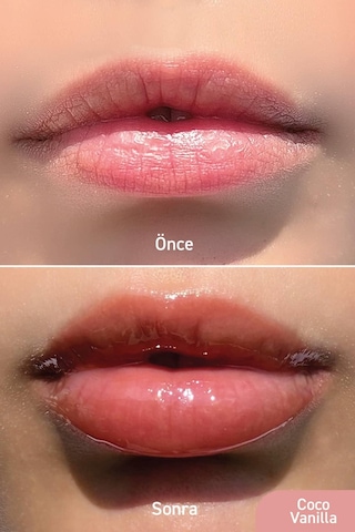 Parlatıcı, Dolgunlaştırıcı, Onarıcı Vegan Dudak Balmı, Coco-vanilya Aromalı 10 Ml