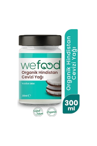 Organik Hindistan Cevizi Yağı 300 Ml Soğuk Sıkım Diğer