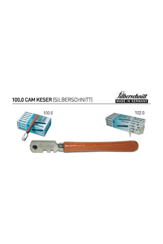 Silberschnitt Ahşap Saplı Cam Kesme Elması