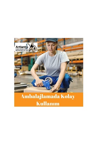 Koli Bandı Şeffaf 45x100 6 Lı 1 Paket Artlantis Koli Bantı 45 100 Ambalajlama Bandı Şeffaf Ekstra Yapıştırma Diğer