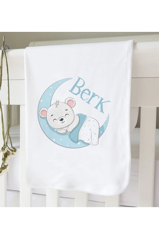 Bk Kids Kişiye Özel 9 Parça Beyaz Hastane Çıkışı Ve Battaniye Hediye Seti, Yeni Doğan Bebek Giyim Hediyesi-3