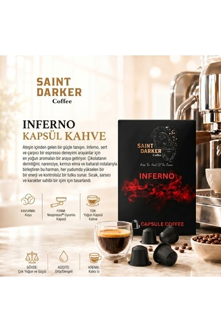Saint Darker Inferno Kapsül Kahve