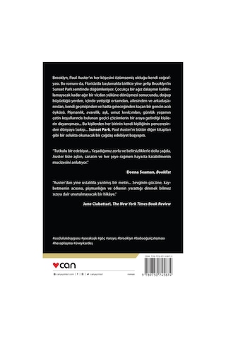 Sunset Park - Paul Auster - Can Yayınları