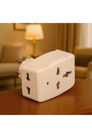 Güncelçarşı Universal Priz Çevirici Dönüştürücü, Işıklı Çok Amaçlı Golyat Fiş, Ab Europlug , Abd Nema , İngiltere, Avustralya-çin, 110-250v Ac Geniş Voltaj Aralığı Ve 13a-250w Yük Kapasitesi