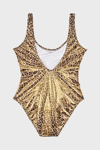 Slipstop Gaga Uv Korumalı Parlak Desenli Mayo Bayan Mayo Sm2644000001 Leopar