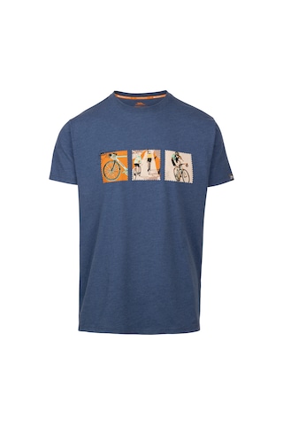 Trespass Trespass Kooten - Casual Printed Tshirt Erkek Mavi Tişört 28248 Mavi