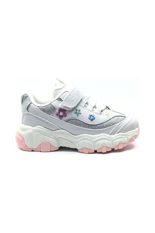Cool Bella Ortopedik Kız Çocuk Sneaker Spor Ayakkabı Beyaz