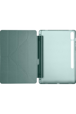 Samsung Galaxy Tab S10 Plus X820 12.4 Uyumlu Darbe Korumalı Kalemlikli Smart Cover Kılıf Kapaklı Kılıf