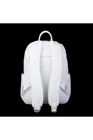 Nas Bag Unisex Su Geçirmez Çok Gözlü Extra Hafif Sportif Sırt Çantası Beyaz