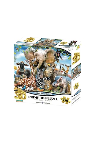 Prime 3d - Afrika Smile 150 Parça Puzzle 10873