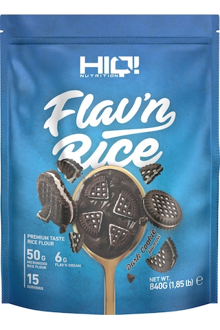 Hıq Flav'n Rice 840 G Dark Cookıe Flavored Kurabiye