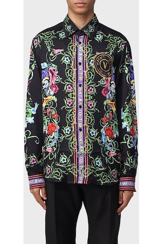 Versace Jeans Couture Erkek Gömlek 74gal2rg Ns213 G89 Siyah