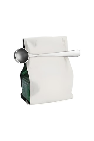 Kahve Kaşığı Klipsli Gri