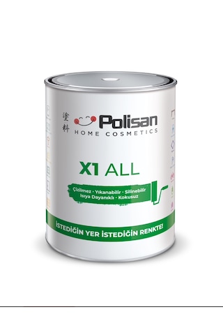 Polisan X1 All Boya Beyaz 0.75 L