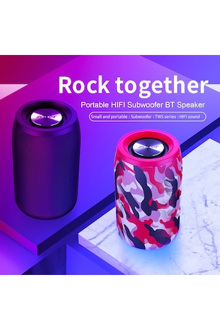 Jms Zealot S32 Taşınabilir Kablosuz 5W Subwoofer Bluetooth Hoparlör