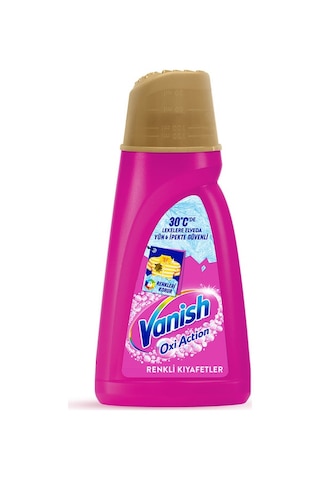 Vanish Oxi Action Renkliler İçin Deterjan ve Leke Çıkarıcı Sıvı 1 L