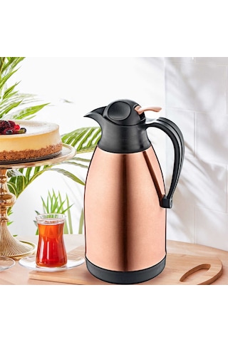 Oms 3281 1.5 Litre Çelik Termos Bakır