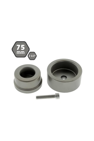 Pprc Plastik Boru Kaynak Makinası Pafta Lokma 75 Mm 2 1/2"