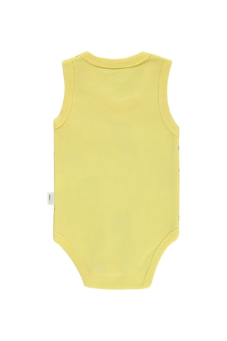 Civil Baby Erkek Bebek Çıtçıtlı Badi 1-18 Ay Sarı 14d20230223s1 Sarı