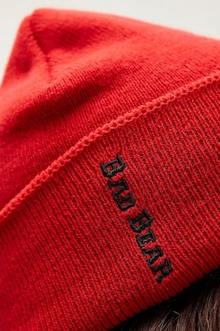 Bad Bear Label Beanie Erkek Bere-27564 - Kırmızı
