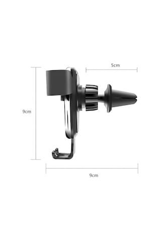 Hfambition Araç Havalandırma Izgarasına Monte Edilebilir, 4.7 -6.5 Akıllı Telefonlar İçin Sarsıntı Azaltıcı, Kolay Kurulum Abs Siyah Telefon Tutucu Diğer
