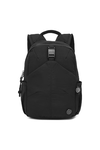 Smart Bags Mikro Poly Kumaş Küçük Boy Kadın Sırt Çantası 3334 Siyah