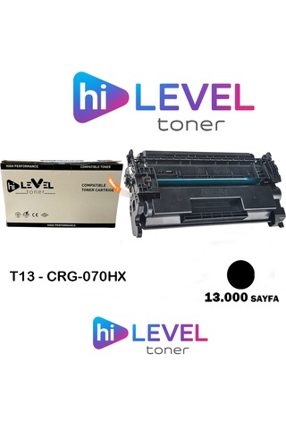Ht-t13hx, Hilevel Toner Canon 1440if T13 13k Yüksek Kapasite Muadil Toner
